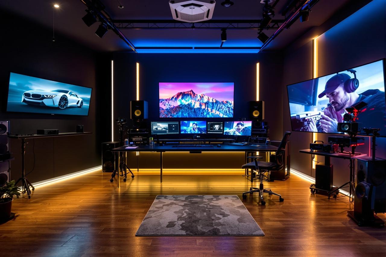 汤姆影院4K HDR全流程后期制作中心工作环境